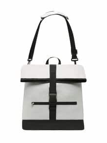 Fahrradtasche 2in1 Grau-Schwarz