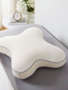 Schmetterlings-Kissen Memory Foam Weiß
