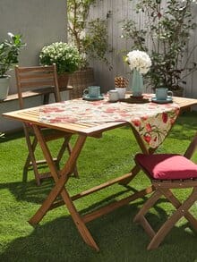 Sander Mitteldecke Abwaschbar Rot-Natur