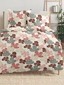 Renforce-Bettwäsche-Set Floral Multicolor