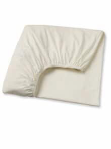 Jersey-Spannbettlaken Elastik Creme