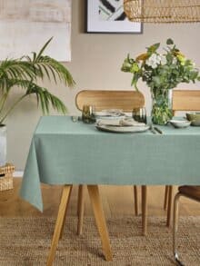 Sander-Tischdecke Fleckschutz Eckig Mint