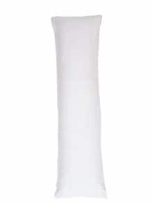 Bezug Seitenschläferkissen Silber