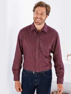 Flanell-Hemd Reißverschluss Flanell-Hemd Reißverschluss