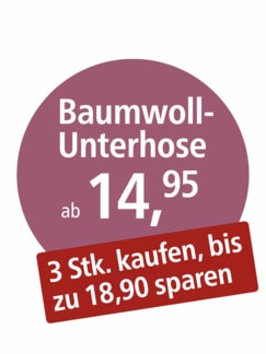 Baumwoll-Unterhose
