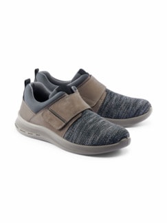 Hallux-Klettsneaker Extraweich Grau Detail 1