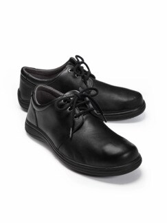 Hallux-Schnürer Extraweit Schwarz Detail 1