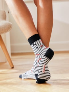 Baumwoll-Socken Maritim 3 Paar