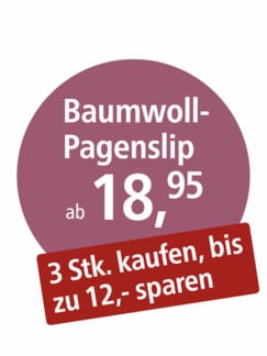 Bio-Baumwoll-Pagenslip