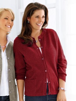 Extraweich-Strickjacke Yakwolle Extraweich-Strickjacke Yakwolle
