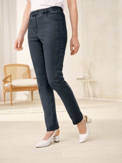 Zauber-Jeans Dark Blue Denim Detail 1