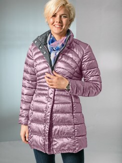 Long-Steppjacke Federleicht Long-Steppjacke Federleicht