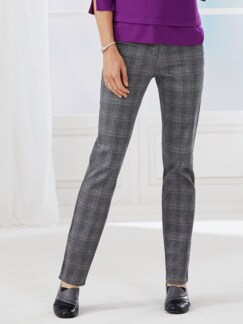 Stretch-Komfortbundhose Glencheck Stretch-Komfortbundhose Glencheck
