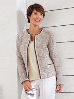 Boucle-Blazerjacke Boucle-Blazerjacke