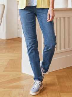 Q10 Jeans Hautschmeichler Blue Denim Detail 1