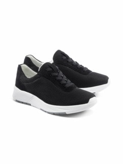 Semler-Mesh Sneaker Schwarz Detail 1