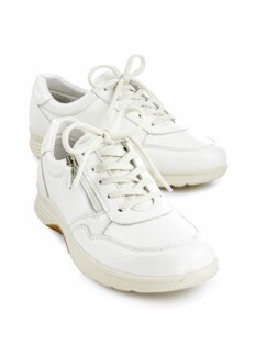Bequem-Sneaker Soft-Rollsohle Weiß Detail 1