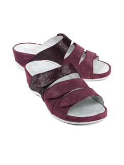 Klett-Pantolette Gelpolster Klett-Pantolette Gelpolster