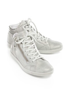 Reißverschluss-Sneaker Shiny high Reißverschluss-Sneaker Shiny high