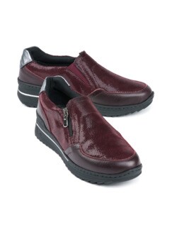 Reißverschluss-Slipper Bequemweite Reißverschluss-Slipper Bequemweite