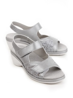 Hallux-Sandale Komfort Grau Perlato Detail 1