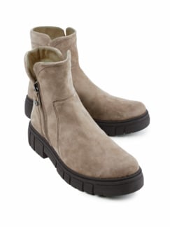 Hallux-Stiefelette Wärmekomfort Taupe Detail 1