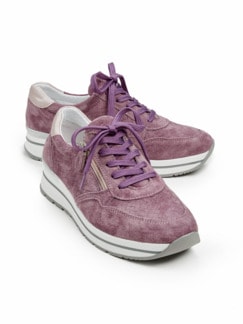 Soft-Sneaker Memory Aubergine Detail 1