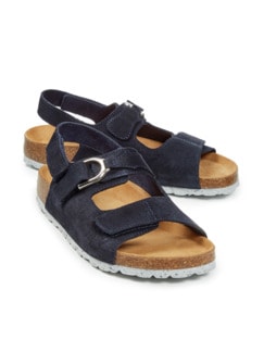 Multikomfort-Sandale Fußfreiheit Blau Detail 1