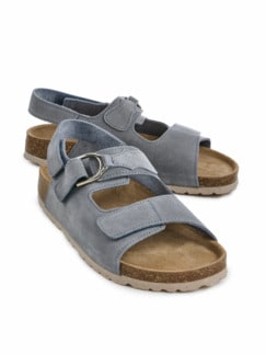 Multikomfort-Sandale Fußfreiheit Hellblau Detail 1