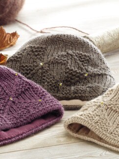 Kuschel-Strickmütze Kuschel-Strickmütze
