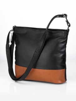 Ledertasche Bicolor