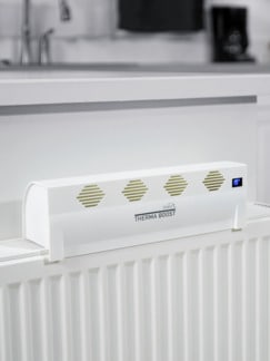 Akku-Heizungsventilator Weiß Detail 1