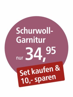 Schurwoll-Sessel-Komfort-Garnitur