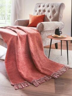 Kuscheldecke mit Fransen Kuscheldecke mit Fransen