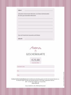 Geschenkgutschein per Mail 25 Geschenkgutschein per Mail 25