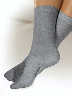 Merino-Socken Extraweit 2 Paar Grau Detail 1