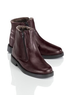 Herren-Lammfell-Stiefelette Herren-Lammfell-Stiefelette