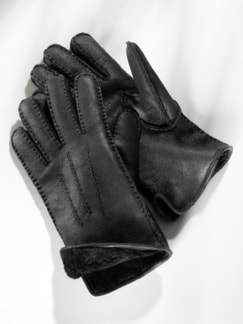 Lammfell-Fingerhandschuhe Lammfell-Fingerhandschuhe