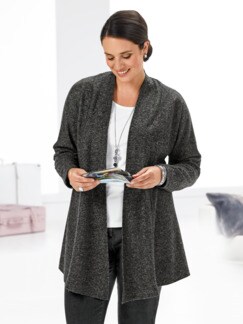 Federgewicht-Strickjacke Federgewicht-Strickjacke