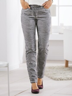 Komfortbundjeans Blütenzauber Komfortbundjeans Blütenzauber