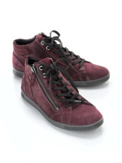 Reißverschluss-Sneaker Shiny high Reißverschluss-Sneaker Shiny high