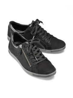 Reißverschluss-Sneaker Shiny low Reißverschluss-Sneaker Shiny low