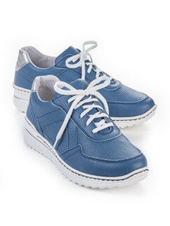 Bequem-Sneaker Wohlfühlweite Jeansblau Detail 1