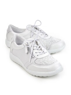 Hallux-Sneaker Schmeichelweite Weiß Detail 1