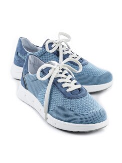 Hallux-Sneaker Eco Active Knitted Jeansblau Detail 1