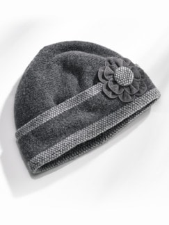 Strickmütze Blume Strickmütze Blume