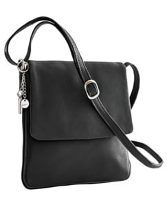 Leder-Handtasche Every Day Schwarz Detail 1