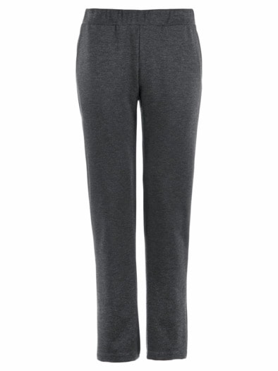 Herren-Jersey-Haushose Anthrazit meliert