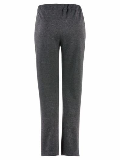 Herren-Jersey-Haushose Anthrazit meliert