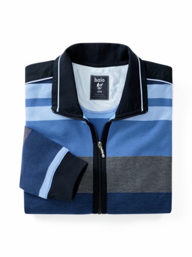 Sweatjacke für jeden Tag Marine